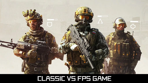 Gameplay screenshot 1 from FPS Strike Ops : Modern Arena - Adventure game